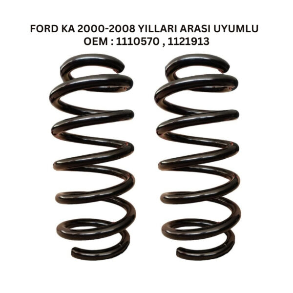 2 Adet Standart Yay ST110028R – Ford KA (2000-2008) Arka Helezon Yay Takımı - Görsel 2