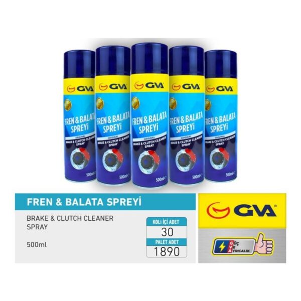 GVA Fren Balata Spreyi 500 ML - Görsel 2